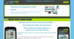 Desktop Screenshot of camaleonwebs.com