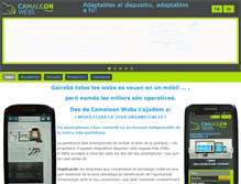 Tablet Screenshot of camaleonwebs.com